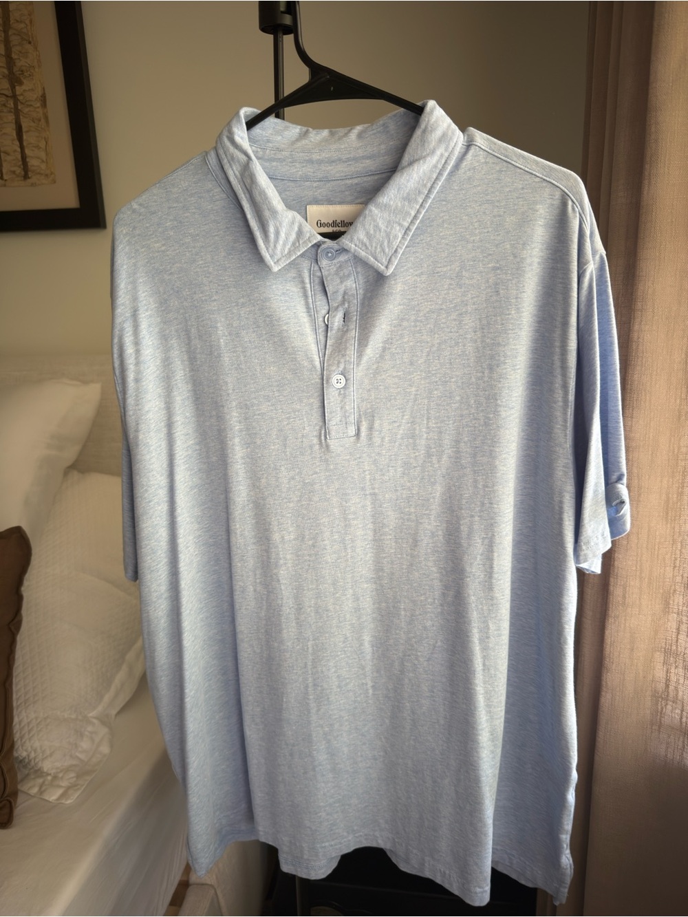 Goodfellow & Co Light Blue Casual Button-Down Shirt